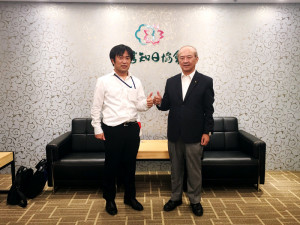 日本台湾交流協会高雄事務所主任 三谷良樹 來訪知日